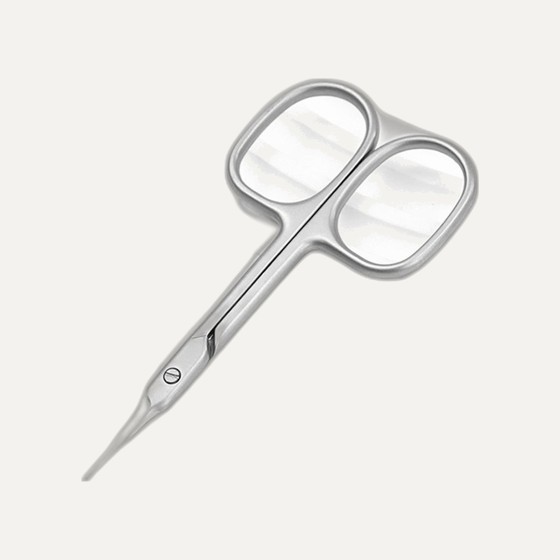 Russian cuticle scissors, matte finish — FR-SC-01